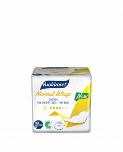 Sanitary towel Vuokkoset Normal Wings