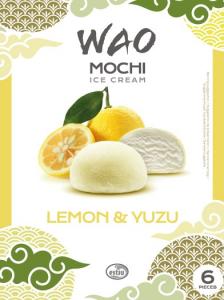 Yuzu & Lemon Mochi ice cream