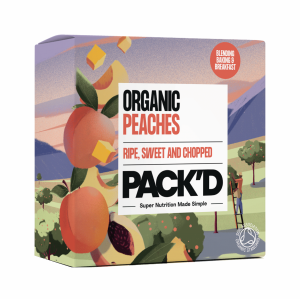 ORGANIC PEACHES 300G