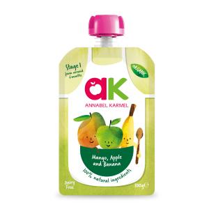 Organic Mango, Apple & Banana Puree