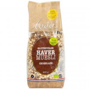 Organic glutenfree oats muesli chocolate