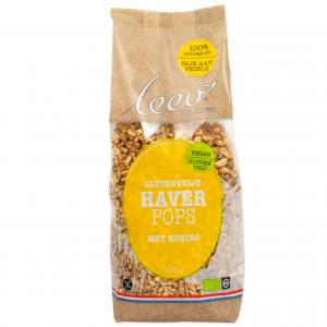 Organic glutenfree whole grain popped oats with honey