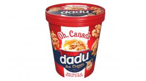 Vanilla ice cream with  walnuts and maple syrup, 400ml