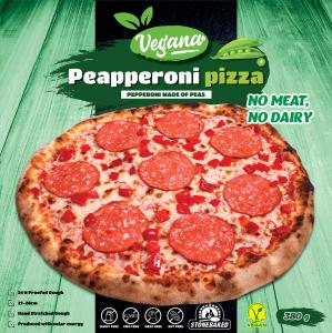 PREMIUM VEGAN PEAPPERONI PIZZA 27-28 cm