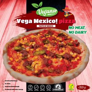 PREMIUM VEGAN VEGA MEXICO! PIZZA 27-28 cm