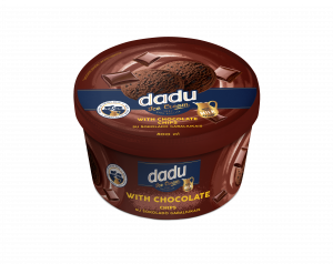 Chocolate ice cream with chocolate chips, 800ml