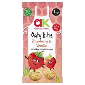 Strawberry & Vanilla Oaty Bites