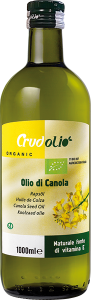 Organic canola seed oil crude