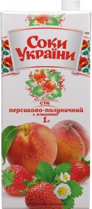 Juices of Ukraine Peach Strawberry 