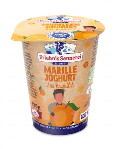 Apricot yogurt from hay milk g.t.S.