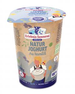 Natural yogurt from hay milk g.t.S.