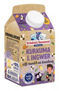 Curcuma and ginger meets hay milk g.t.S.