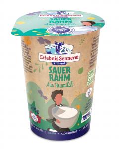 Sour cream from hay milk g.t.S.  with 15% fat