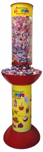 Original Gourmet 31gr Lollipop Gravity Feed Display