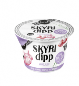 Skyr Dip sauce with garlic