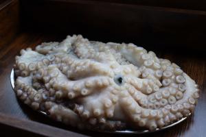 Premium raw octopus