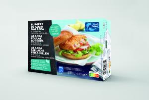 ALASKAN POLLOCK & VEGETABLE BURGER