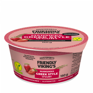 Greek oat snack -strawberry - VEGAN and GLUTEN FREE (Copy)