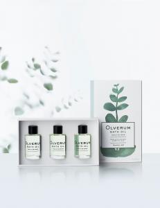 Olverum Bath Oil Travel Set 3 x 15ml (Multiple Award Winning)