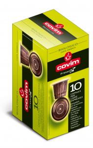 Capsules Covim Pressò Bio compatibles with machines Nespresso