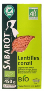 Organic red Lentils