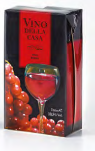 VINO ROSSO 10,5% VOL VINO DELLA CASA