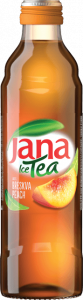 JANA ICE TEA PEACH GLASS BOTTLE 0.33L
