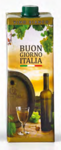 VINO BIANCO 10,5% VOL BUONGIORNO ITALIA