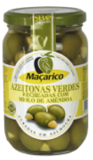 Stuffed Olive with almonds