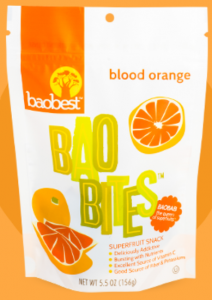Super Fruit Snacks Baobites Peach Mango