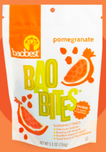 Super Fruit Snacks Baobites Pomegranate
