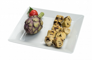 ARTICHOKES WITH SPICES IN SUNFLOWER OIL AND EXTRA VIRGIN OLIVE OIL