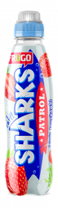 FRUGO SHARKS PATROL WATER STRAWBERRY FLAVOUR  (PET)