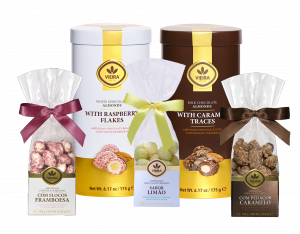 Chocolate coated almonds Premium