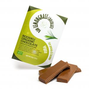 Organic Lemongrass raw chocolate 