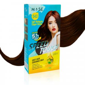 Speed Touch 5-Minute Hair Color 543 Light Mahogany Copper Brown