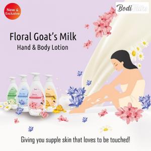 BodiTalks Floral Goat's Milk Hand & Body Lotion