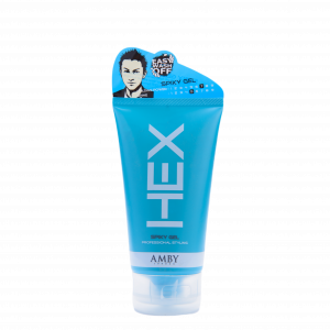 Amby London Hex Hair Styling Wax Spiky Gel 5.3oz (150g)