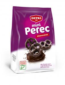 Mini Pretzel coated with cocoa mass