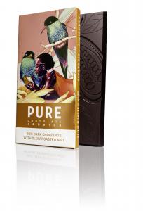 68% PURE Dark Chocolate with Slow Roasted Cocoa Nibs (2021 Academy of Chocolate 