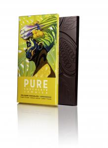 70% PURE Dark Chocolate with Lemongrass