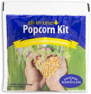 ORGANIC POPCORN KIT (Popcorn, Oil + Seasoning)