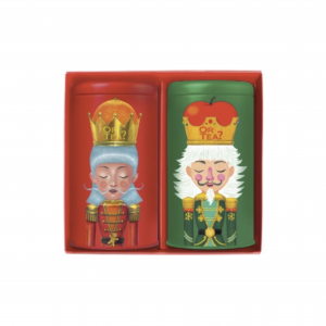 Or Tea? Organic Double Happiness Gift Box Double - Tin Canisters The Nutcrackers - Tin Canister Duo - Christmas Tea