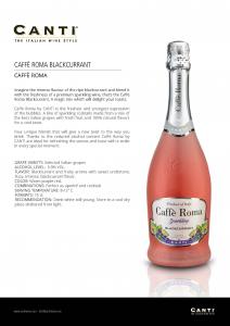 CANTI Caffè Roma Blackcurrant