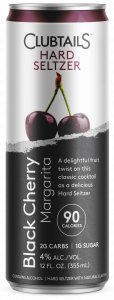 Clubtails Hard Seltzer Black Cherry 12oz