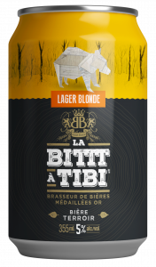 La Bittt à Tibi Lager 355mL