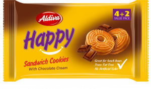Happy Cream Biscuits 408 gr 