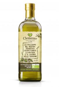 SUSTAINABLE ORGANIC EVOO CLEMENTE - 100% ITA - 1LT