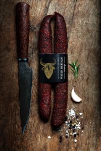 Water Buffalo Sausage Natural, Paprika and Spicy Paprika