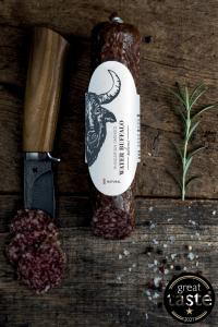 Water Buffalo Salami, Natural, Paprika and Spicy Paprika